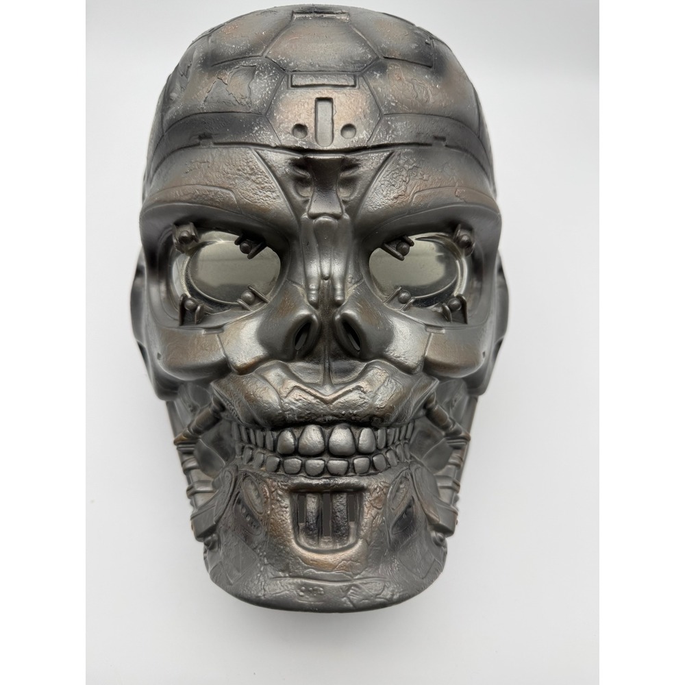 Terminator Salvation T-600 Mask Playmates Toy 2009 Cyborg Skull READ DESCRIPTION